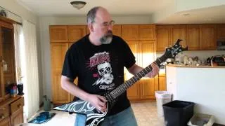 Entombed "Wolverine Blues " guitar cover.