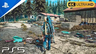 PS5 Gameplay ❯ Days Gone Free Roam & Horde Gameplay + Controller Cam ❯ 4K 60fps HDR