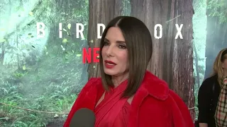 Sandra Bullock: 'There was no safety net'