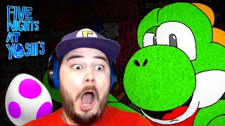 ANIMATRONIC YOSHI WANTS TO EAT ME!! | Five Nights at Yoshi's