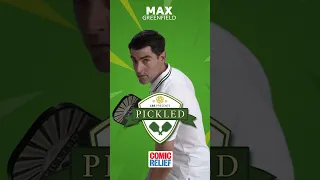 Pickled with Max Greenfield - WATCH TONIGHT #shorts #pickleball