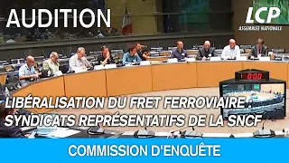 Libéralisation du fret ferroviaire : table ronde réunissant les organisations syndicales de la SNCF