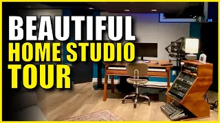 BEAUTIFUL Home Recording Studio Design with Matt Sutherland