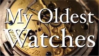 ASMR My Oldest Watches (soft-spoken show-and-tell, ticking, metal sounds)