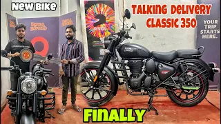 Taking Delivery of New Royal Enfield Classic 350 ❤️ BS7 | Loan Details | Downpayment |