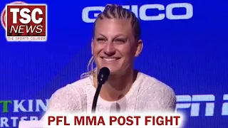 2021 PFL 6 Post Fight MMA Press Conference with Kayla Harrison