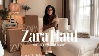 ZARA TRY ON HAUL WINTER | BY SARV