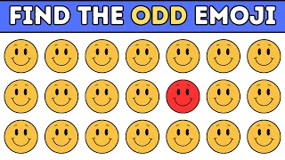 Find the ODD Emoji Out | Emoji Challenge