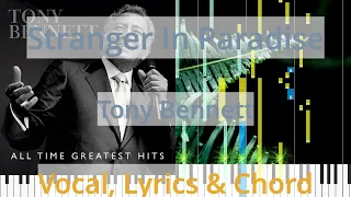 🎹Stranger In Paradise, Chord & Lyrics, Tony Bennett, Synthesia Piano