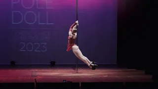 2 место Яна Новакович Любители 2 POLE DOLL 2023