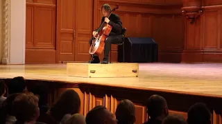 Bach. Cello suite no. 5, sarabande. Alexander Knyazev