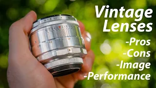 What I Learned After a Year of Using Vintage Lenses For Filmmaking and Why You Need Them!