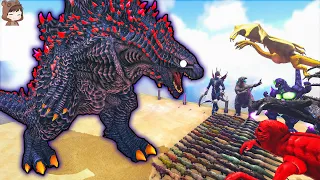 Godzilla Bros VS Mod Kaiju | ARK Mod Battle Ep.452