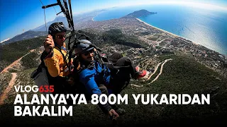 Alanya'da Uçmak Çok keyifli - Paragliding Yamaç Paraşütü 2020 | Asla Durma Vlog635