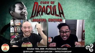 Fury of Dracula: Digital Edition EP1 - Pre-Release First Looks! - Crit Camp