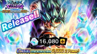 Ultra Vegito Blue Painful Summons [Dragon Ball Legends]