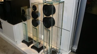 Waterfall Audio Niagara Diamond Glass Floor Standing Loudspeakers With Best Sound Reproduction