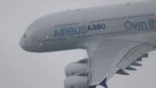 Airbus A380 at MAKS Air Show (HD) Zhukovskiy 01/09/2013