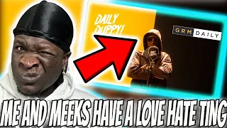 American Rapper Reacts To | Meekz - Daily Duppy | GRM Daily (REACTION)