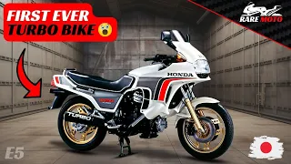 The World's FIRST Turbocharged Production Motorcycle - The Rare Honda CX500 Turbo