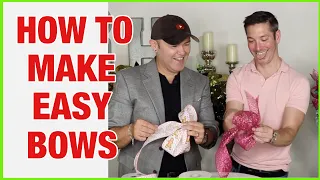 CHRISTMAS 2022 DIY / How To Make A Christmas Bow ( for beginners) / Ramon At Home