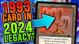 THE CANDLE IS LIT! Candelabra of Tawnos High Tide — MTG Legacy Mono-Blue Storm | Magic The Gathering