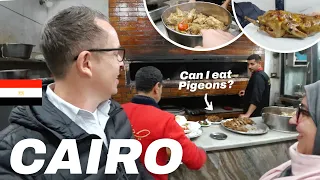 EGYPT 🇪🇬 CAIRO: I visit the city by night and I eat PIGEONS 🐦 and smoke SHISHA