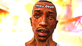 eu não ACREDITO....... - ZERANDO GTA SA SEM USAR ARMA #13