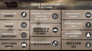 2024 NEW Roadmap for Hell Let Loose