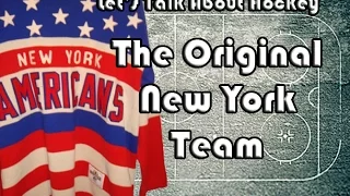 Let's Talk About Hockey (The Original New York Team)