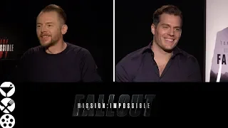 Henry Cavill & Simon Pegg talk Mission Impossible Fallout with SMG