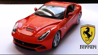 Reviewing the 1/24 Ferrari F12 Berlinetta by Bburago