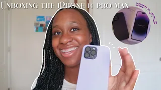 Iphone 14 pro max unboxing (Deep purple) | Tohan Christy