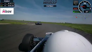 Mes 1ers tours en Formule Renault (loisir) sur le Circuit Fontenay-le-Comte! J'ai adoré!!!!