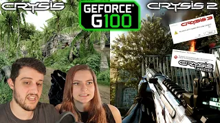 GeForce G 100 | Can it Run Crysis ??