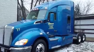 Новый Kenworth T680 2016 года выпуска.