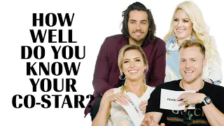 The Cast of The Hills play 'How Well Do You Know Your Co-Star' | Marie Claire