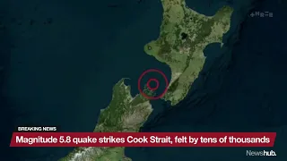 Late night quake in central New Zealand felt across the country | Newshub