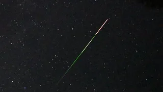 Green Shooting Stars 2023 Meteor Shower