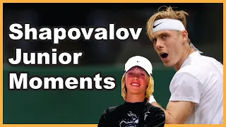 Denis Shapovalov Junior Moments with FAA!