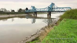 Video of the River Dee tidal bore at Queensferry, North Wales on 11th March 2024