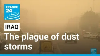 Dust storms sweep over Baghdad amid widespread desertification in Iraq • FRANCE 24 English