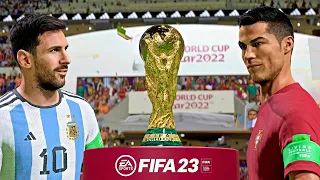 FIFA 23 | WORLD CUP FIFA QATAR 2022 FINAL | ARGENTINA VS PORTUGAL | 4k 60FPS | PS5