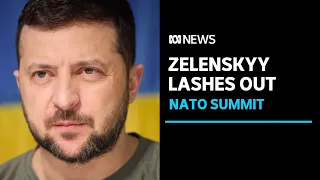 Zelenskyy blasts NATO over Ukraine membership time frame | ABC News