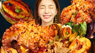 ENG SUB) BURNING SPICY🔥OCTOPUS,SHIRMP,ABALONE MARATANG Asmr Eating realsound eatingsound Ssoyoung