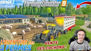 L'AVENTURE DES 3 FERMES S2 ! 250 COCHONS A VENDRE !