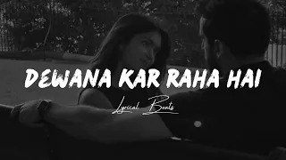 Dewana Kar Raha Hai | Slowed & Reverb | Raaz 3 | Javed Ali | Emraan Hashmi, Esha Gupta