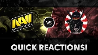 Quick reactions! by Na'Vi vs Basically Unknown @ Starseries XII