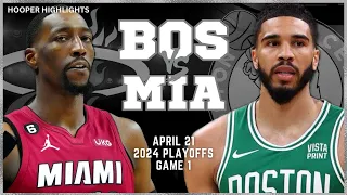 Boston Celtics vs Miami Heat Full Game 1 Highlights | Apr 21 | 2024 NBA Playoffs