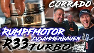 VW Corrado R33 Turbo I Rumpfmotor zusammenbauen I RAD48 | RD48